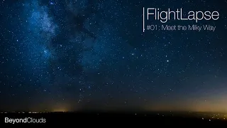 "Flight Time-lapse: Meet the Milky Way | Zürich, Switzerland to São Paulo, Brazil" (2017) ✈️🌌