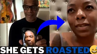 MASCULINE woman gets ROASTED😳😅😳😅 @byKevinSamuels  reaction