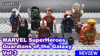 Lego MARVEL SuperHeroes Guardians of the Galaxy Vol 3 KT1070 Toy Review 4K