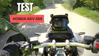 Honda ADV 350 - A maxi-scooter for "Adventure"