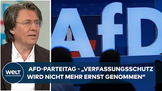 AFD-PARTEITAG: "Verfassungsschutz wird nicht mehr Ernst genommen"  Gunnar Schupelius I WELT Analyse