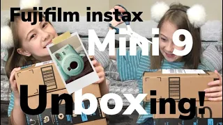 Fujifilm instax mini 9 unboxing! ~Bella Meier~