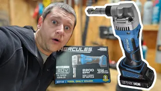 Best Of Harbor Freight! Hercules Nibbler Review!