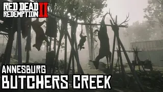 Lugares misteriosos en Red Dead Redemption 2 - Butchers Creek - Jeshua Games