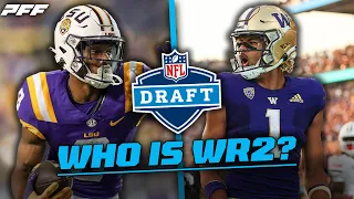 Who is WR2: Malik Nabers or Rome Odunze? | PFF