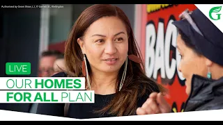 Marama Davidson on our Homes for All Plan | Green Party of Aotearoa NZ