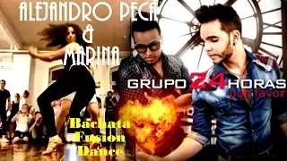 Por Favor (24 Horas) ~ Bachata: Alejandro Peca & Marina Luque (Last Basic Day)