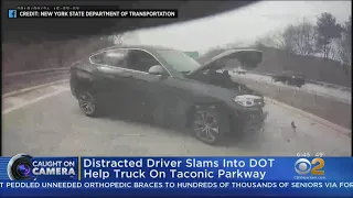 Distracted Driving Crash On Camera