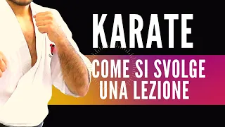 KARATE MAKOTOKAI - Come si svolge una lezione