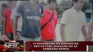 QRT: 10 Indonesian na binihag ng Abu Sayyaf, nakauwi na sa kanilang bansa