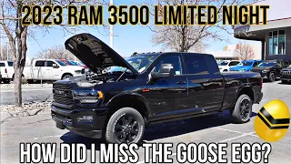 2023 RAM 3500 MegaCab Limited Night : I Found The Goose Egg For The Super High Output Cummins!!!