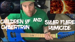 2 For 1!! EMMURE Children Of Cybertron AND Solar Flare Homicide - Guitar Cover