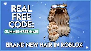I JUST FOUND NEW FREE HAIR ITEMS RELEASED NOW IN ROBLOX OMG HURRY!