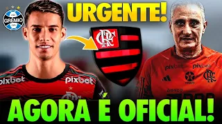 💥URGENTE! MAIOR CRAQUE DO GRÊMIO NO MENGÃO! TORCIDA VAI A LOUCURA! ÚLTIMAS NOTÍCIAS DO FLAMENGO HOJE