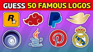 Guess The Logo In 3 Seconds | 50 Famous Symbol