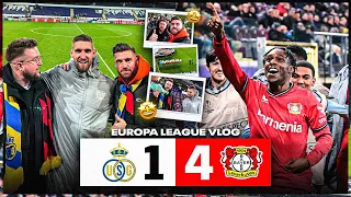 Die REISE GEHT WEITER 😍😍 Union St. Gilloise VS Bayer Leverkusen XXL Stadion Vlog ⚽