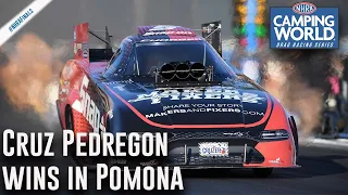 Cruz Pedregon finishes dominant weekend with Wally