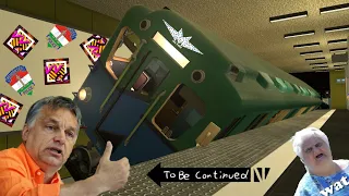 Garry's mod Metrostroi - TO BE CONTINUED meme compalition