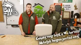 Csöpög vagy folyik a WC tartály? Mutatjuk hogyan javíthatod meg! | Green Cottage DIY