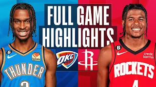 Game Recap: Rockets 118, Thunder 105