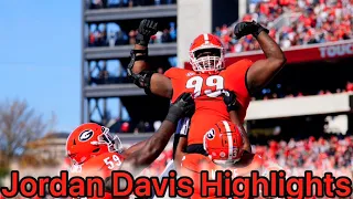 Georgia Jordan Davis Highlights | College Football | NFL Draft (1080p)