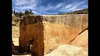 Baalbek Quarry - Stone of the Pregnant Women - Hajjar Al-Hibla-Megalithic cut stone- Lebanon