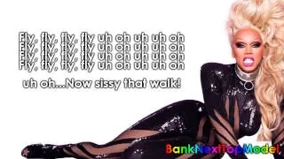 RuPaul Sissy That Walk Lyric Video