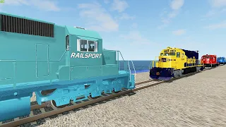 Amazing high Speed Train Vs. Train Crashes | Train Accidents #7 - BeamNg Drive