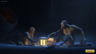 Zeb & Agent Callus fighting the Bahryn Creature (S2E15)