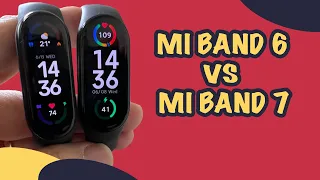 Xiaomi Mi Band 7 vs Mi Band 6 - Será Que Há Diferenças?