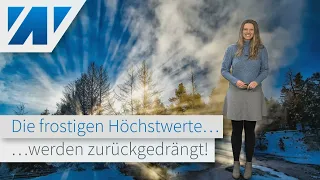 Tschüss Winter? Kälte wieder auf Rückzug. Tauwetter. Morgen viel Sonnenschein. (Mod. Adrienne Jeske)