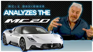 MC12 Designer Analyses The Maserati MC20!