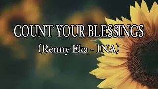 COUNT YOUR BLESSINGS - Line Dance