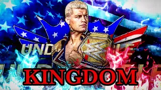 WWE Cody Rhodes "Kingdom" Official Theme Song 2024