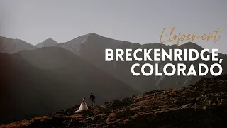 This Colorado Elopement will MAKE YOU CRY!