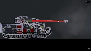 Tiger 1 VS T-34-85  | People Playground tank battle