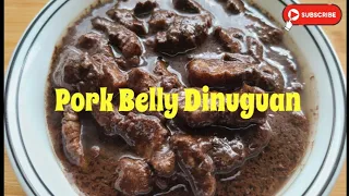 Easy Pork Belly Dinuguan Recipe |Filipino Pork Blood Stew