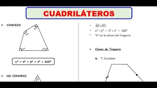 EJERCICIOS BASICOS DE CUADRILATEROS