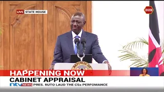 [FULL VIDEO]: 'Don't be clueless' - Ruto warns CSs, PSs against corruption and incompetence