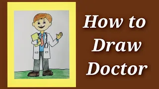 # 102 - Easy Drawing for Kids - Doctor || How to Draw Doctor || @Kalakrit Art Studio by Kanika