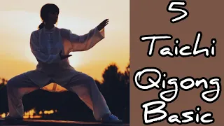 #11 , daily Kung fu training and tutorials / 5 Taichi qigong basics that improve your Health .