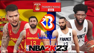 FIBA World Cup 2023 l Spain VS France l NBA 2K23 PC Gameplay