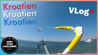 Der BESTE Kitespot in Kroatien I Kite VLog  Sony Vlog Challenge | Enter my world | Germany