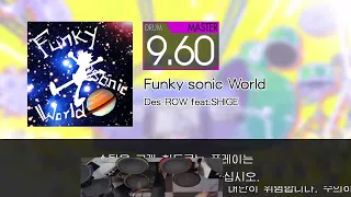 [GITADORA HIGH-VOLTAGE]  Funky sonic World (MAS-D) 99.07%