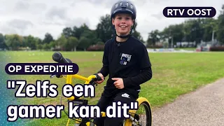 Wheelie! Luuk (10) kan super goed stunten met zijn fiets | RTV Oost