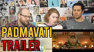 PADMAVATI Trailer - REACTION!!