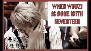 😁When Woozi is done with Seventeen😁