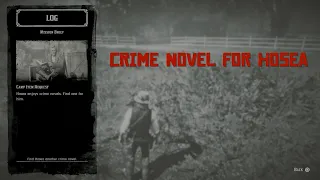 RDR2 Camp item Request Hosea Crime Novel