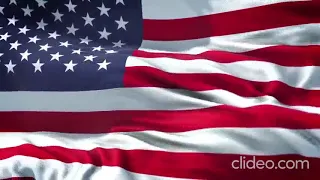 [1 HOUR] The American Flag, Waving Proudly, For 1 Hour - Fourth of July - Celebration of America