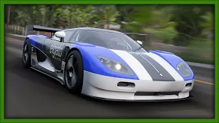 MY FAVOURITE CAR IN FORZA!!! (Koenigsegg CCGT)